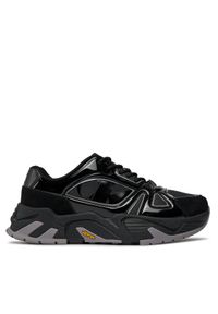 Calvin Klein Jeans Sneakersy Vibram Runner Low Mix Nbs Lum YM0YM00880 Czarny. Kolor: czarny. Materiał: skóra #1