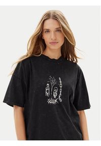 Volcom T-Shirt Voltrip B3512508 Czarny Oversize. Kolor: czarny. Materiał: bawełna