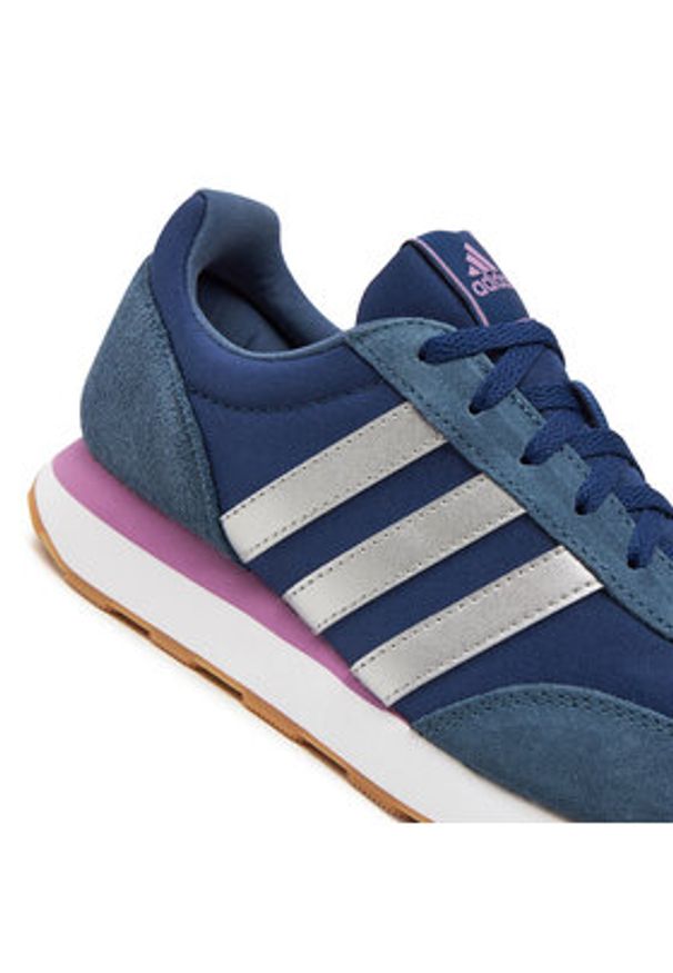 Adidas - adidas Sneakersy Run 60S 3.0 IE3809 Granatowy. Kolor: niebieski. Materiał: materiał. Sport: bieganie