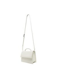 Calvin Klein Torebka Ck Linn Top Handle Crossbody K60K613162 Écru. Materiał: skórzane #4