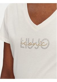 Liu Jo Sport T-Shirt TA5179 J6040 Biały Regular Fit. Kolor: biały. Materiał: bawełna. Styl: sportowy