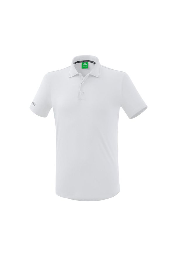 ERIMA - Koszulka polo dla dzieci Erima Fonctionnel. Typ kołnierza: polo. Kolor: biały. Styl: sportowy