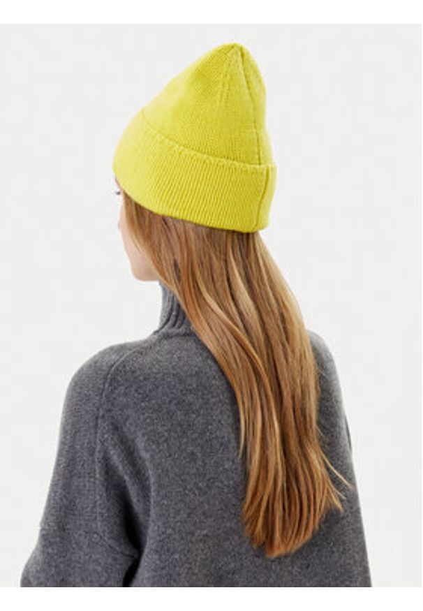 Polo Ralph Lauren Czapka 455954355008 Żółty. Kolor: żółty. Materiał: wełna, materiał