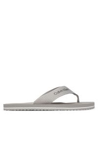 Calvin Klein Japonki Logo Webbing Strap HM0HM02106 Szary. Kolor: szary. Materiał: materiał #6