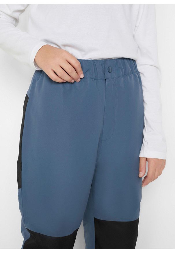 bonprix - Spodnie dziecięce narciarskie, nieprzemakalne i oddychające. Kolor: niebieski. Sezon: zima