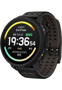 SUUNTO - Zegarek sportowy Suunto Vertical 2 Black (SS051204000). Styl: sportowy
