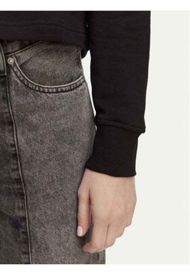 Karl Lagerfeld Jeans Bluza B2W20037 Czarny Regular Fit. Kolor: czarny. Materiał: bawełna