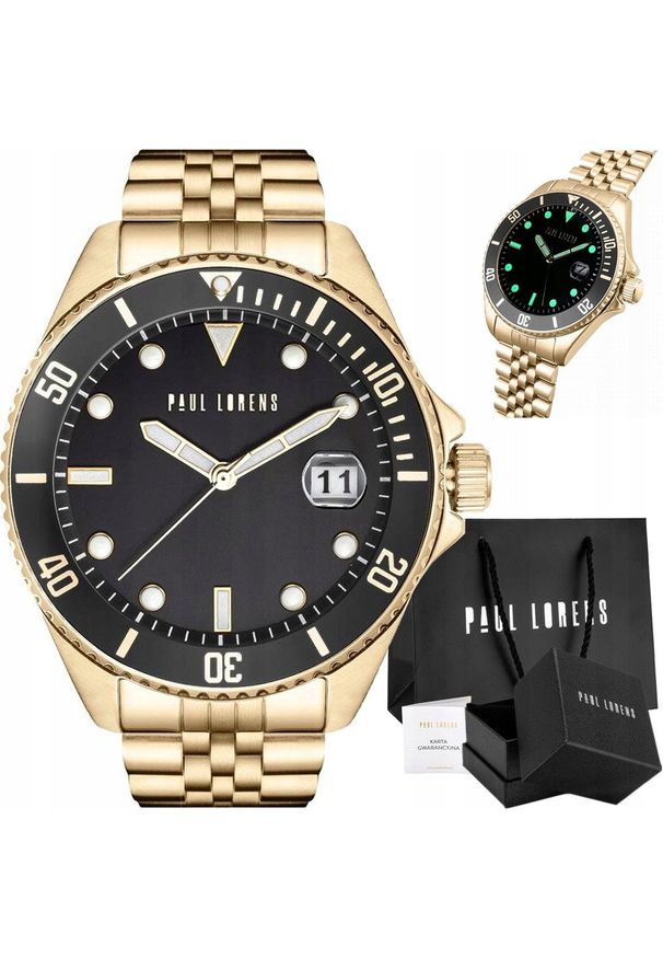 Zegarek męski Paul Lorens TOREZ-1D1 Z GRAWEREM