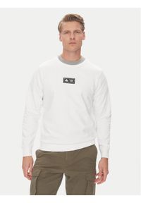 Kappa Bluza Authentic Nymphe 321Y1MW Biały Comfort Fit. Kolor: biały. Materiał: bawełna