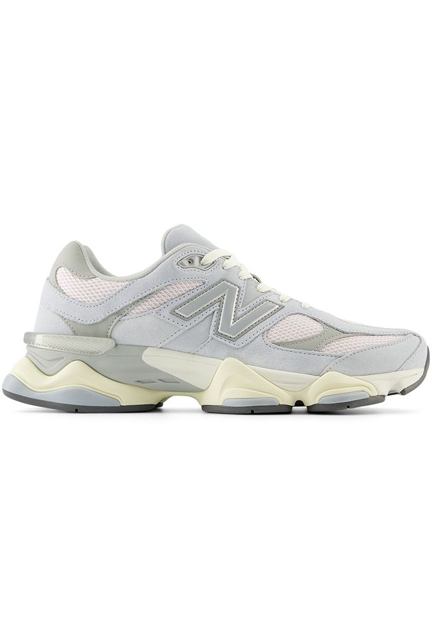 Buty unisex New Balance U9060SFB – szare. Okazja: na co dzień. Kolor: szary. Materiał: skóra, zamsz, guma. Szerokość cholewki: normalna. Sport: turystyka piesza