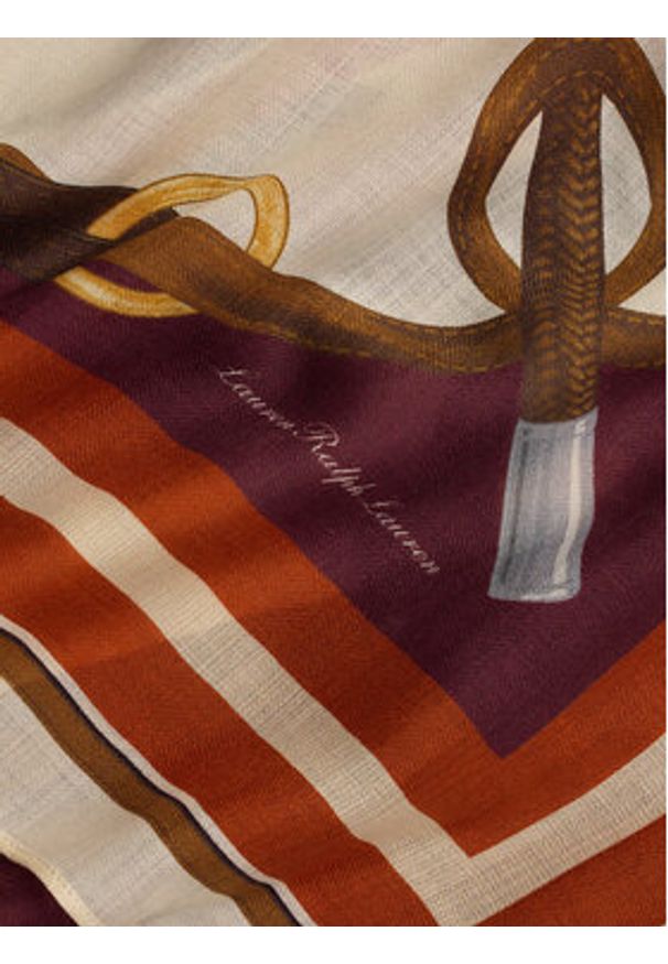 Lauren Ralph Lauren - LAUREN RALPH LAUREN Chusta 454P04590002 Kolorowy. Materiał: wełna. Wzór: kolorowy