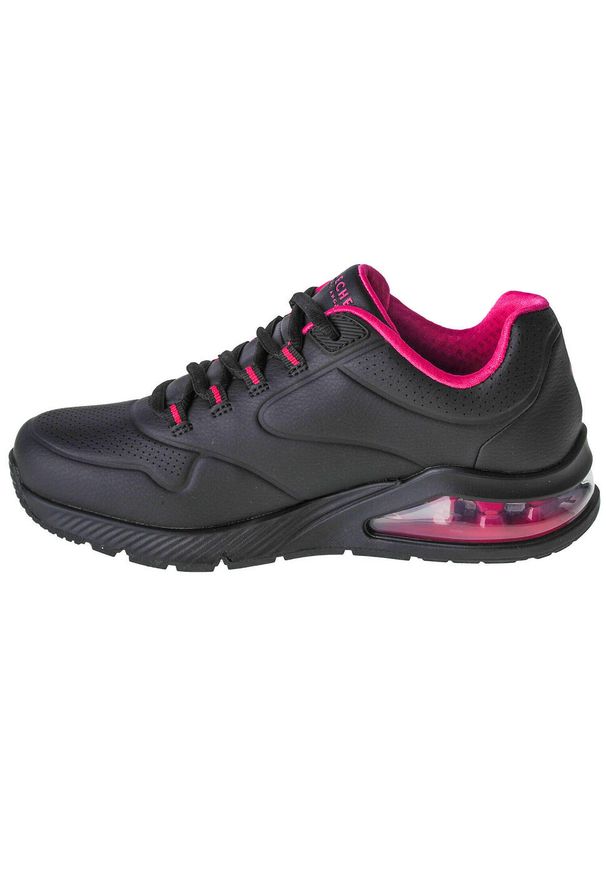 skechers - Buty do chodzenia damskie Skechers Uno 2. Zapięcie: sznurówki. Kolor: różowy. Materiał: guma, materiał, skóra, syntetyk. Szerokość cholewki: normalna. Sport: turystyka piesza