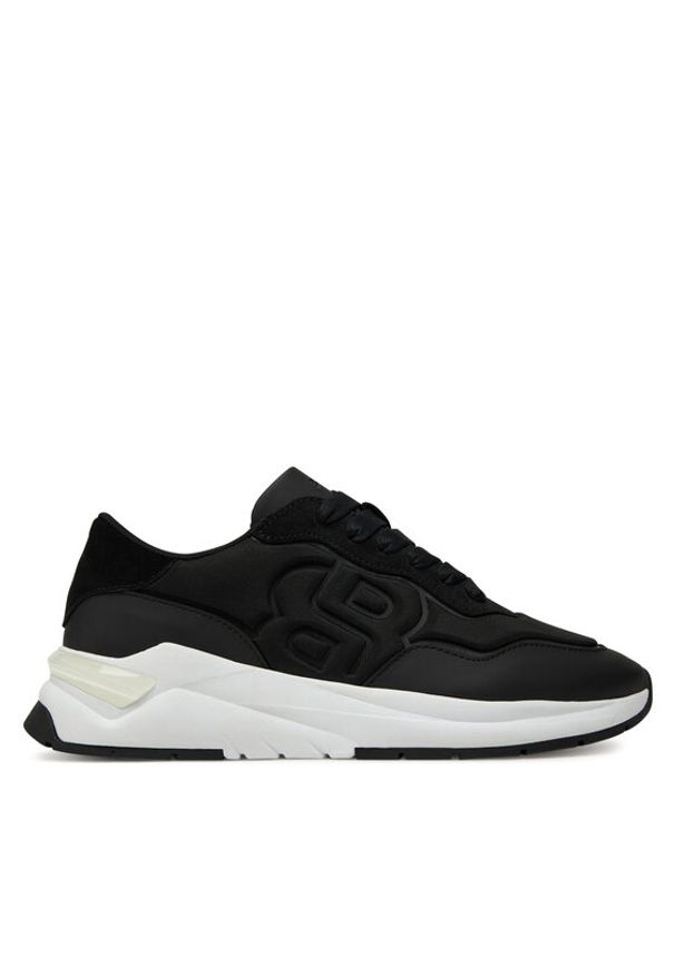 BOSS Sneakersy Skylar 50547983 Czarny. Kolor: czarny. Materiał: materiał
