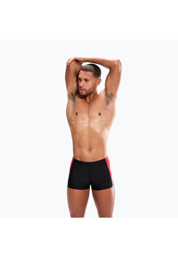 Bokserki kąpielowe męskie Speedo Dive. Kolor: czerwony, czarny, wielokolorowy