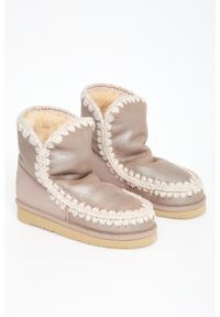 Mou - Śniegowce damskie skórzane Eskimo 18 MOU. Materiał: skóra #1