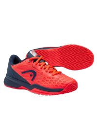 Buty do tenisa dla dzieci Head Revolt Pro 3.5 Clay Junior. Kolor: niebieski, czerwony, wielokolorowy. Sport: tenis