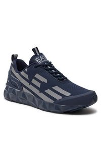 EA7 Emporio Armani Sneakersy X8X033 XCC52 T560 Granatowy. Kolor: niebieski. Materiał: materiał