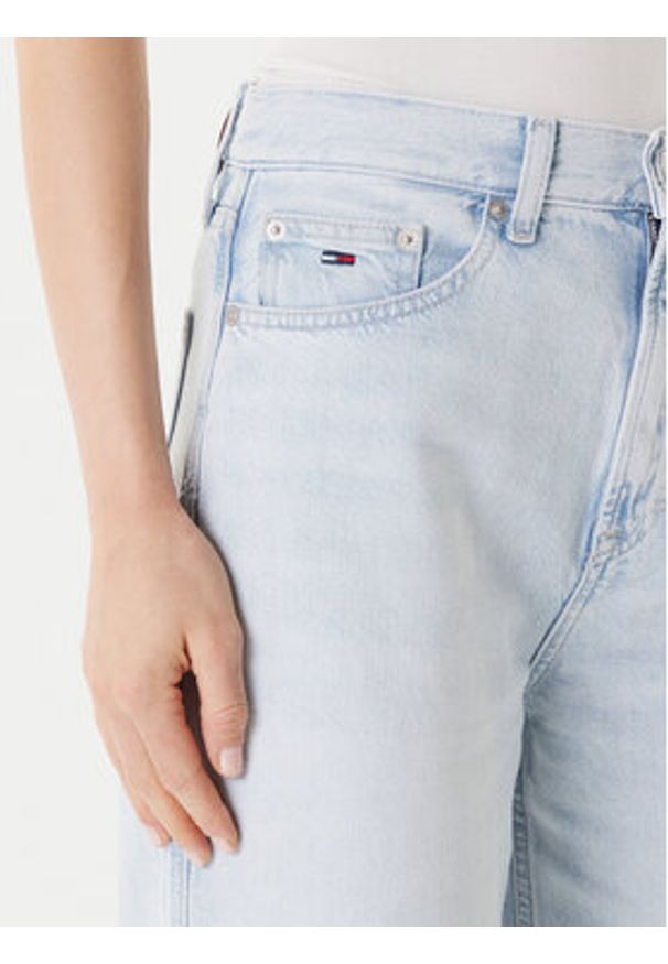 Tommy Jeans Jeansy Claire DW0DW21378 Niebieski Wide Leg. Kolor: niebieski
