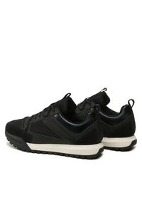 Calvin Klein Jeans Sneakersy Toothy Runner Low Laceup Mix YM0YM00710 Czarny. Kolor: czarny. Materiał: materiał