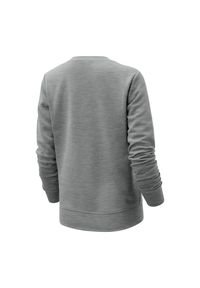 Bluza damska New Balance WT03811AG – szara. Kolor: szary. Materiał: tkanina, bawełna. Styl: klasyczny #2