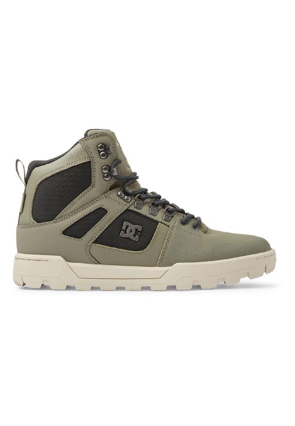 DC Shoes - Buty męskie DC Pure High Top WR. Kolor: zielony