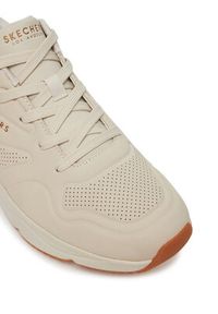 skechers - Skechers Sneakersy Tres-Air Uno-Casairal 183090/OFWT Biały. Kolor: biały. Materiał: materiał #4