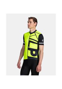 Jersey Kilpi Cavalet. Kolor: żółty. Materiał: jersey. Sport: kolarstwo