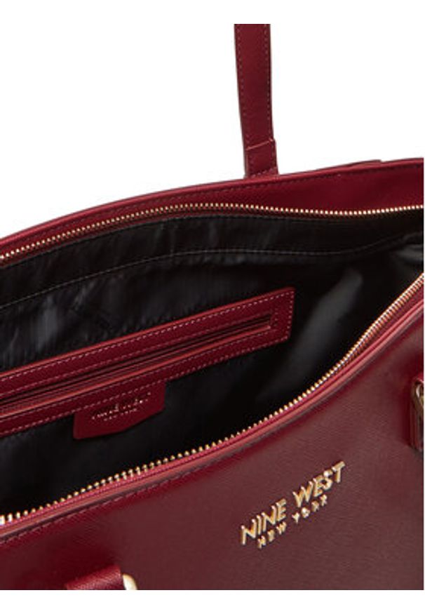Nine West Torebka CEO-Midtown Maven-LX9844 Bordowy. Kolor: czerwony