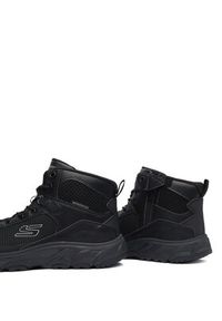 skechers - Skechers Trekkingi Hillcrest 2.0 237804 BBK Czarny. Kolor: czarny. Materiał: skóra. Sport: turystyka piesza #3