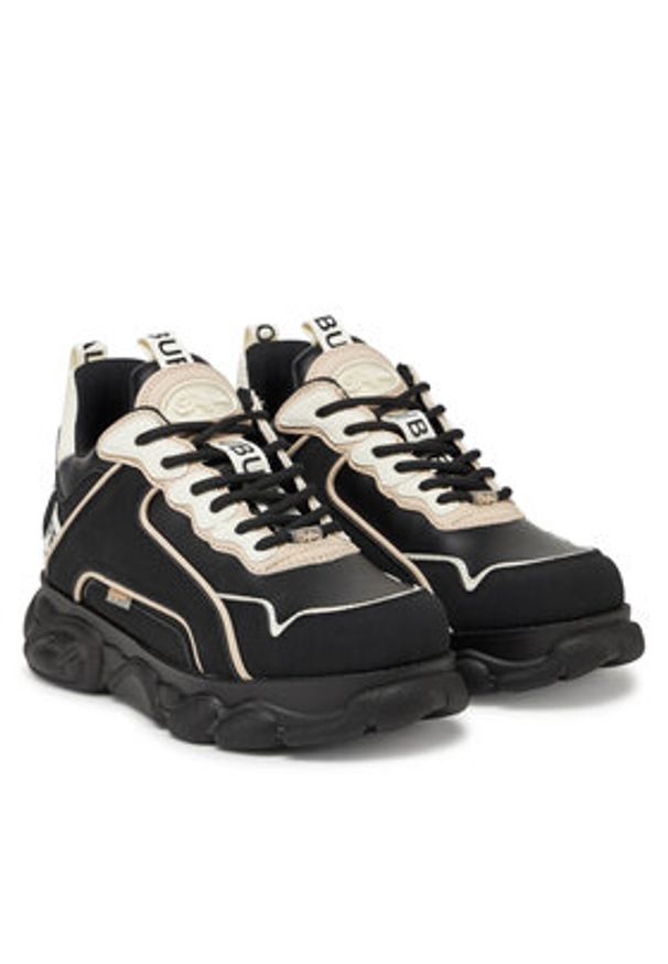 Buffalo Sneakersy CLD Chai BS 1410104 Czarny. Kolor: czarny. Materiał: skóra