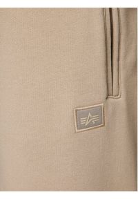 Alpha Industries Spodnie dresowe Essentials 146050 Beżowy Relaxed Fit. Kolor: beżowy. Materiał: bawełna #3