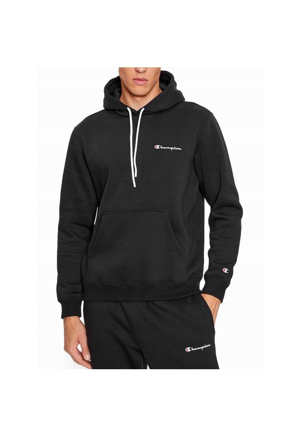 Champion - Bluza na co dzień męska CHAMPION z kapturem. Typ kołnierza: kaptur. Kolor: czarny. Sezon: zima. Sport: snowboard
