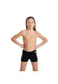 Kąpielówki chłopięce Arena Boy's Swim Short Graphic. Kolor: wielokolorowy, czarny, zielony