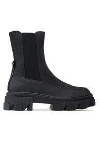 ONLY Shoes Sztyblety Chunky Boots 15238956 Czarny. Kolor: czarny. Materiał: skóra #1
