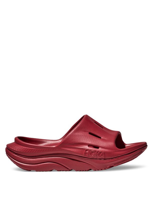 HOKA - Hoka Klapki Ora Recovery Slide 3 1135061 Czerwony. Kolor: czerwony