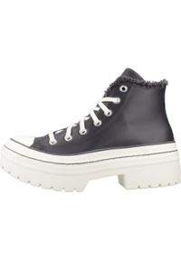Tenisówki Converse Model Ctas Lugged Heel Hi Kolor Niebieski. Kolor: niebieski. Materiał: tkanina, skóra