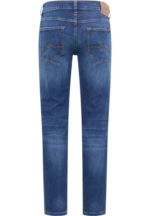 Męskie Spodnie Jeansowe Mustang Style Frisco Skinny Denim Blue 1016307 5000 883
