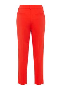 Olsen Spodnie materiałowe 14002065 Czerwony Regular Fit. Kolor: czerwony. Materiał: syntetyk, materiał