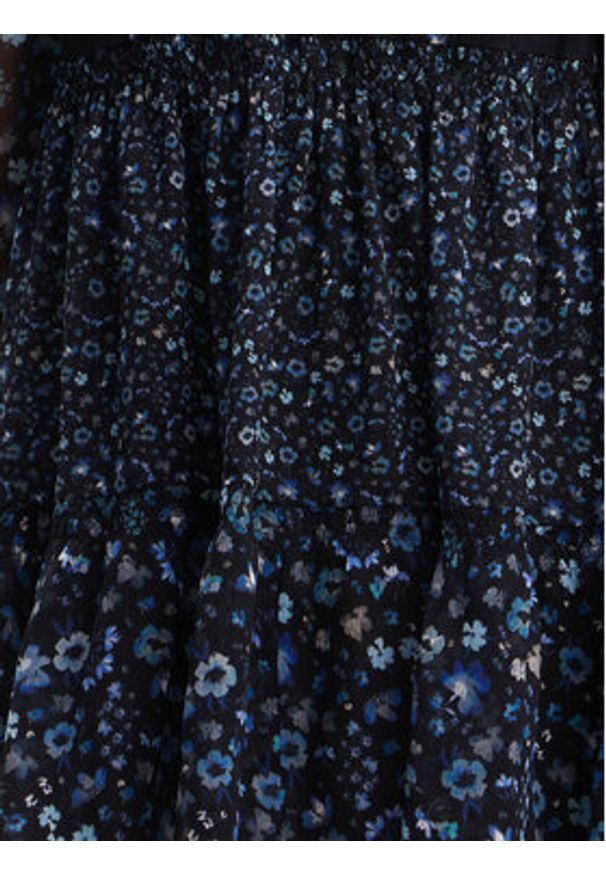 Desigual Sukienka letnia Doque 24SWVW20 Granatowy Relaxed Fit. Kolor: niebieski. Materiał: syntetyk. Sezon: lato