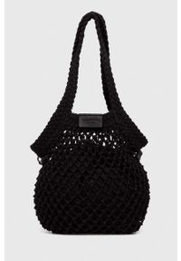 Marc O'Polo torebka kolor czarny. Kolor: czarny #1