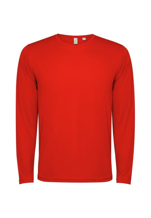 ROLY - Koszulka Z Długim Rękawem Unisex Dla Dorosłych Estoril. Kolor: czerwony. Długość rękawa: długi rękaw. Długość: długie. Sport: turystyka piesza