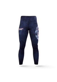 GROUND GAME - Legginsy sportowe damskie Ground Game Asami. Kolor: wielokolorowy, czarny. Materiał: poliester, elastan