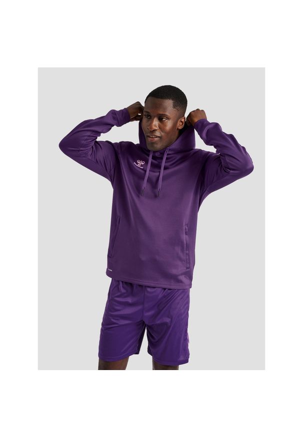 Bluza do piłki ręcznej dla dorosłych Hummel hml CORE XK poly z kapturem. Typ kołnierza: kaptur. Kolor: czerwony, niebieski, wielokolorowy. Sezon: zima. Sport: piłka ręczna