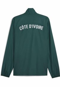 Puma - Kurtka dresowa Prematch Côte d'Ivoire CAN 2025. Kolor: żółty, pomarańczowy, wielokolorowy, zielony. Materiał: dresówka