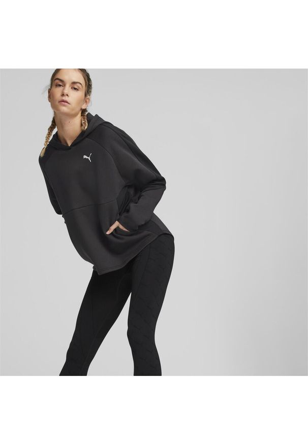 Bluza sportowa damska Puma 67308401. Typ kołnierza: kaptur. Kolor: czarny