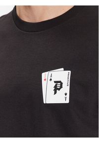 Primitive T-Shirt Double Down PAPSP2306 Czarny Regular Fit. Kolor: czarny. Materiał: bawełna #3