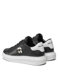 Karl Lagerfeld - KARL LAGERFELD Sneakersy KL52530N Czarny. Kolor: czarny. Materiał: skóra #4