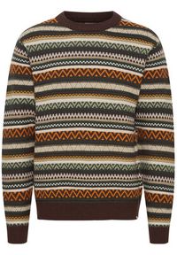 !SOLID - Solid Sweter 21107896 Kolorowy Regular Fit. Materiał: syntetyk. Wzór: kolorowy #5
