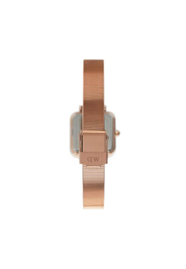 Daniel Wellington Zegarek Quadro Studio DW00100518 Złoty. Kolor: złoty