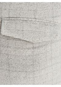 Pako Lorente - PAKO LORENTE – Szary garnitur męski w kratkę. Kolor: szary. Materiał: wiskoza, poliester, elastan. Wzór: kratka #8